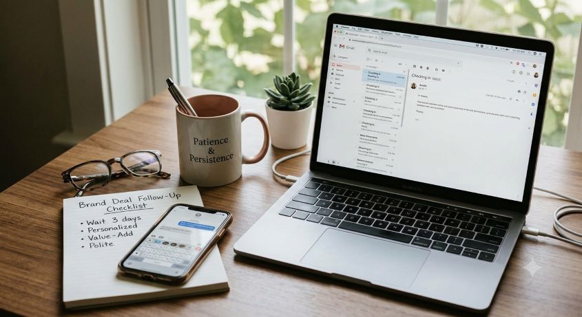 How to Follow Up on a Brand Deal Email Without Being Annoying